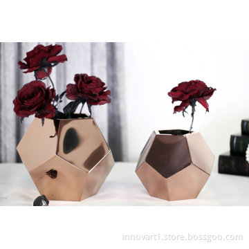 hotel stainless steel planter for hotel